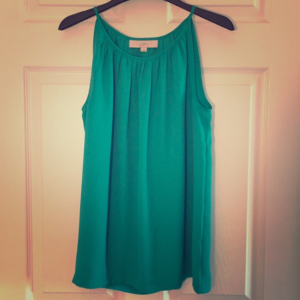 Emerald halter tank